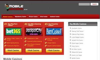 UK Mobile Casino Games at MobileCasinos.uk.net